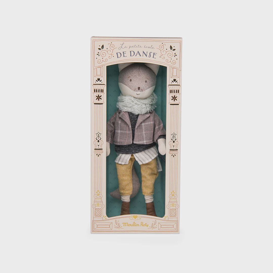 Moulin Roty Justin Fox Doll- Little School of Dance