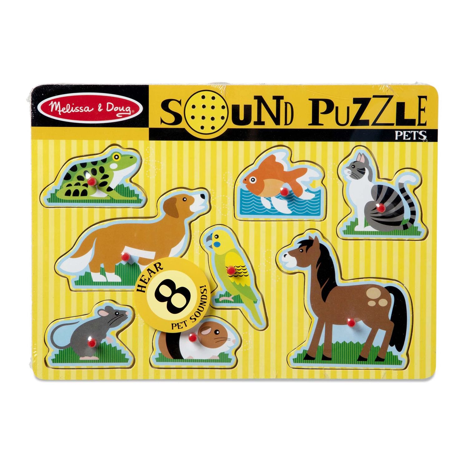 Melissa &amp; Doug  Pets Sound Puzzle