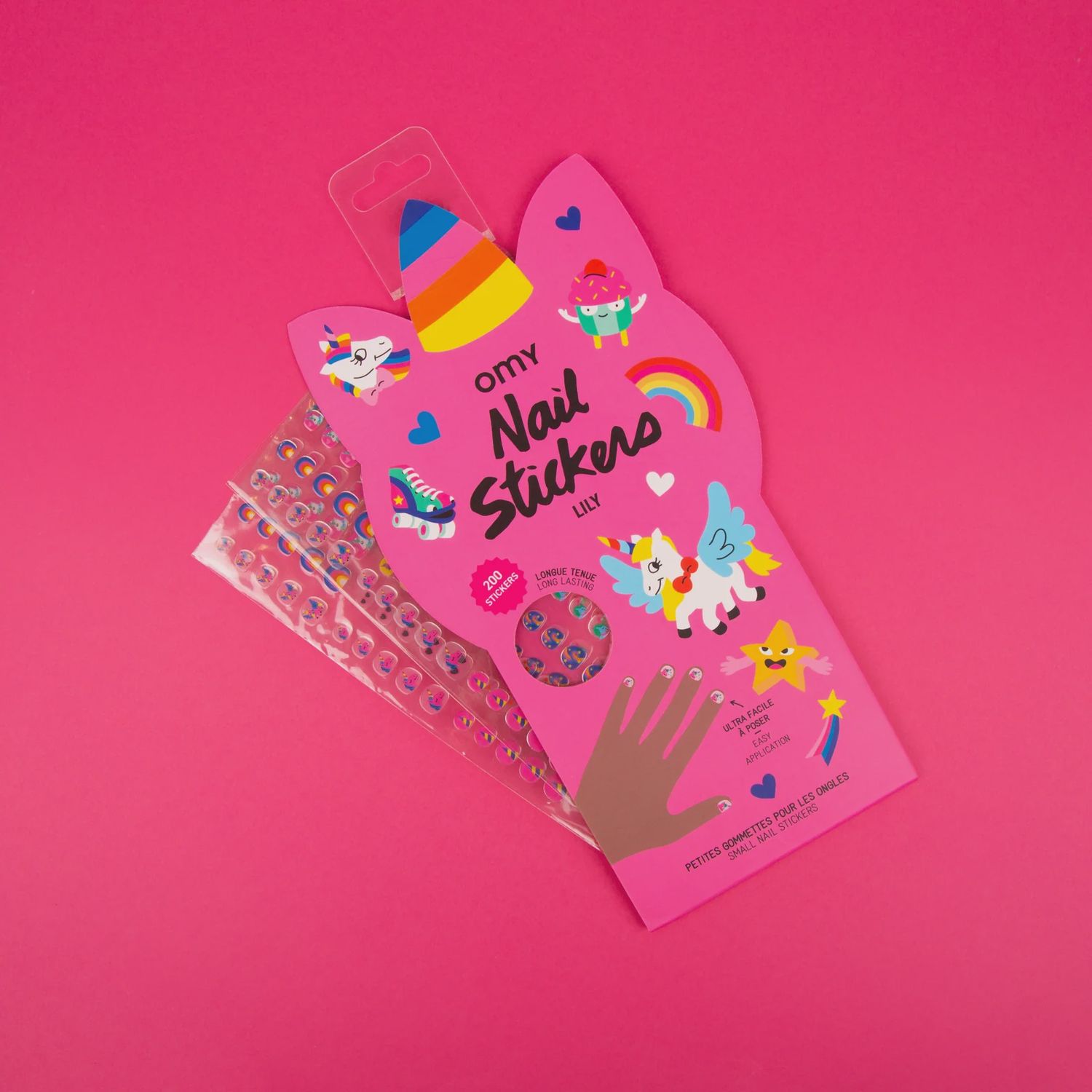 NAIL STICKERS - LILY