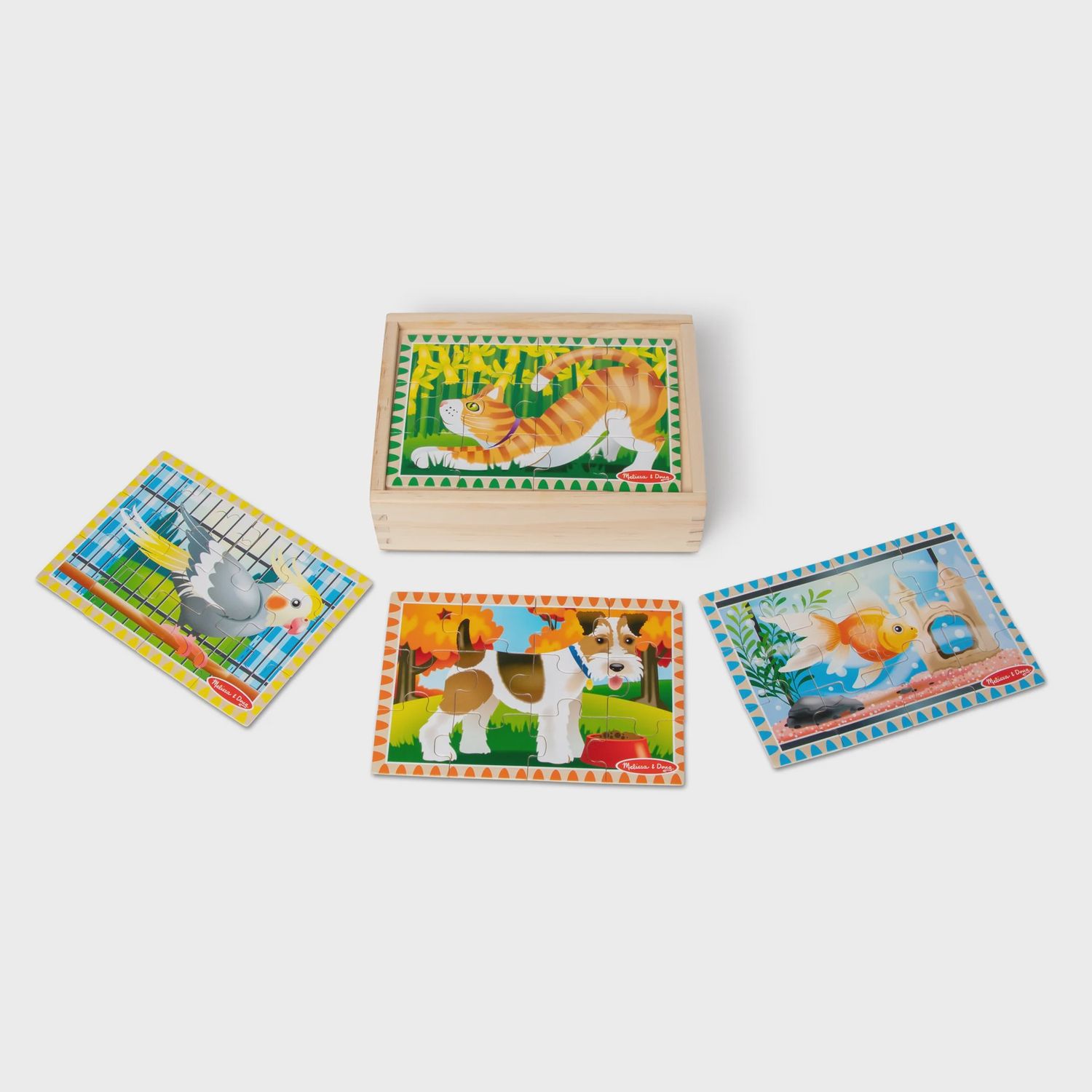 Melissa &amp; Doug Pets Jigsaw Puzzle in a Box