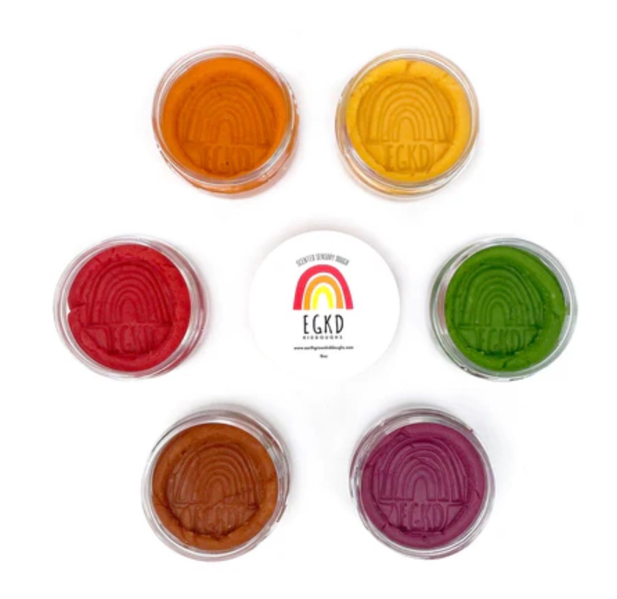 Mini KidDough Fall Rainbow Set R-MiniFall-S