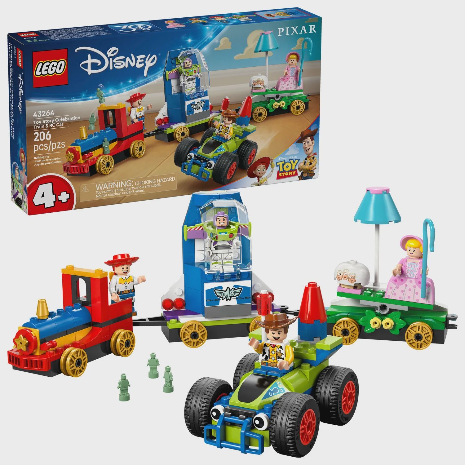 Toy Story Celebration Train &amp; RC Car - 43264