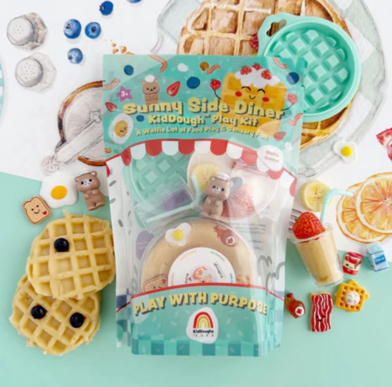 Sunny Side Diner KidDough Play Kit PK-8994