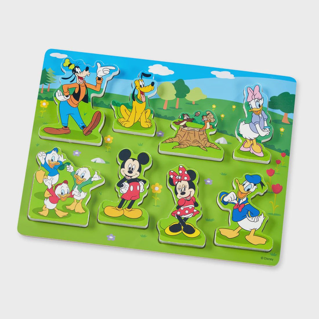 Melissa &amp; Doug Mickey Mouse Wooden Chunky Puzzle