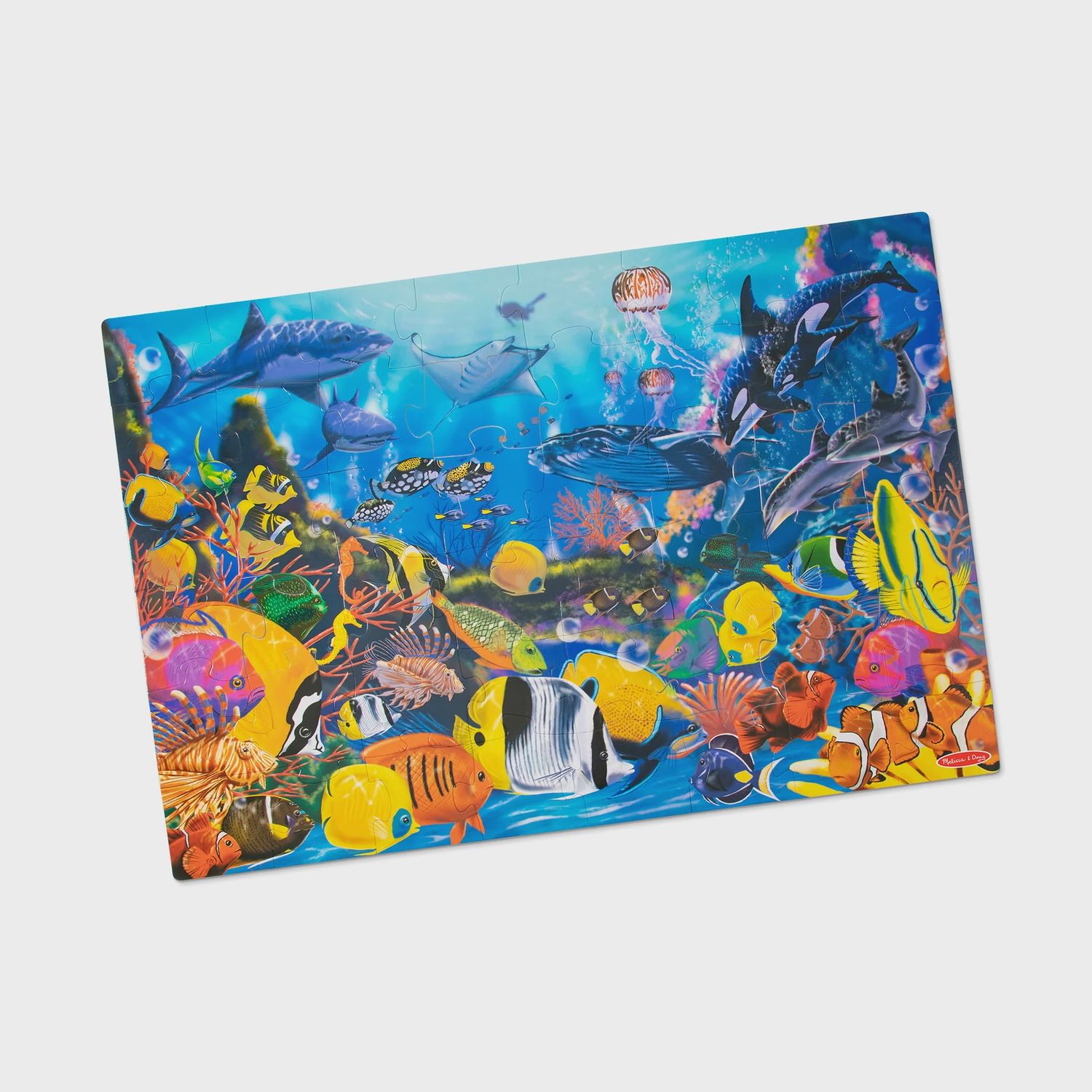 Melissa &amp; Doug Underwater Floor Puzzle 48 Pieces