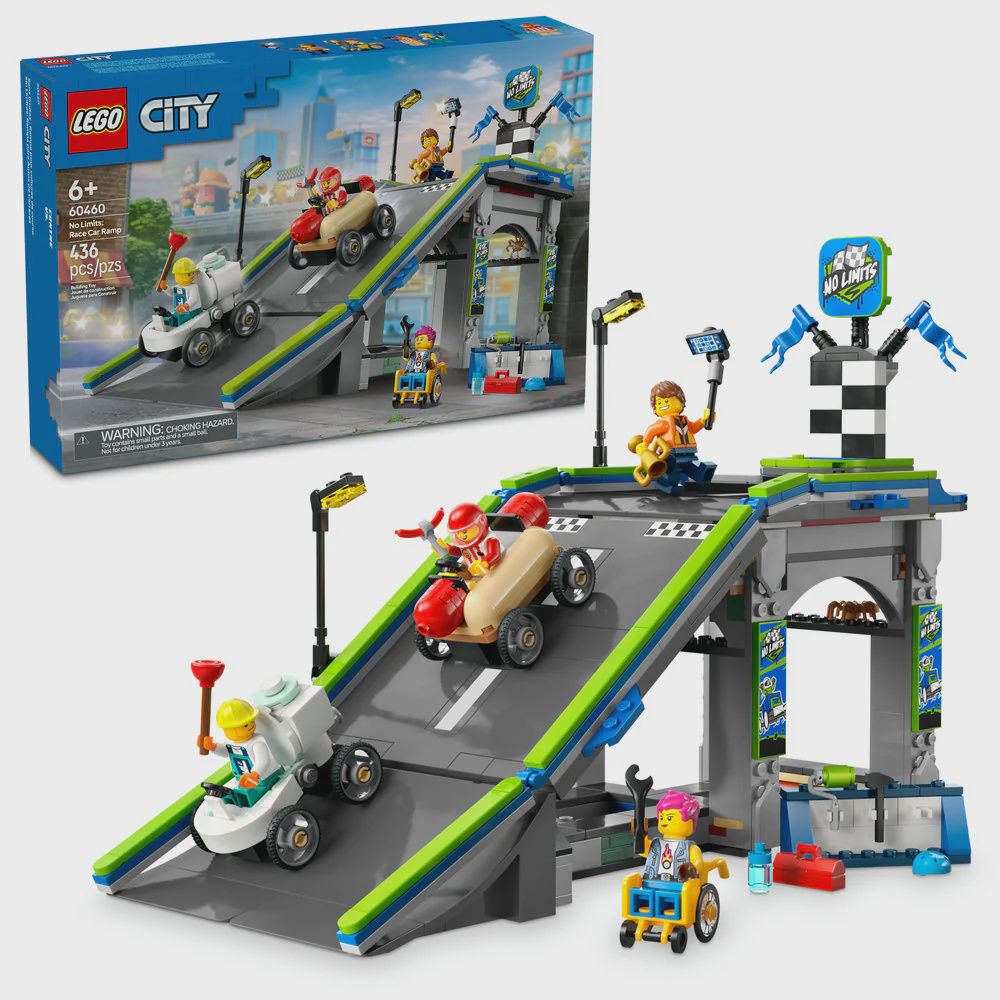 No Limits: Race Car Ramp Track - 60460