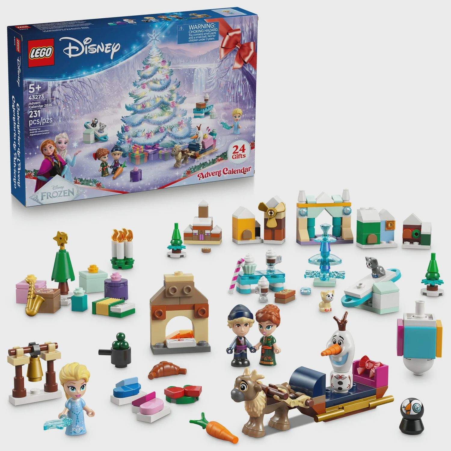 LEGO Disney Princess Advent Calendar 2025 - 43273