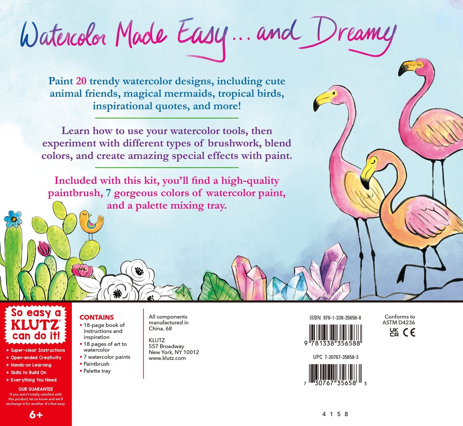 KLUTZ-WATERCOLOR DREAMS-835658