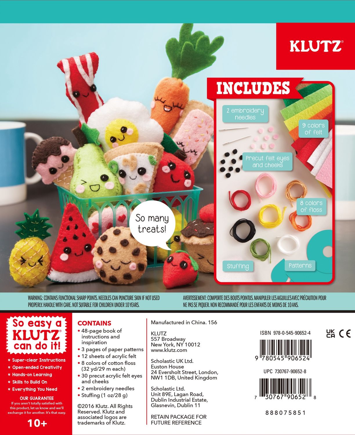 Klutz-SEW MINI TREATS #590652