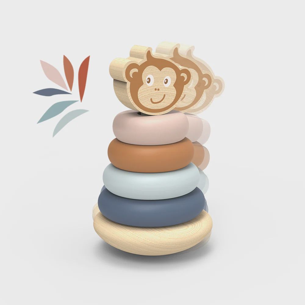 Speedy Monkey Roly Poly Stacker