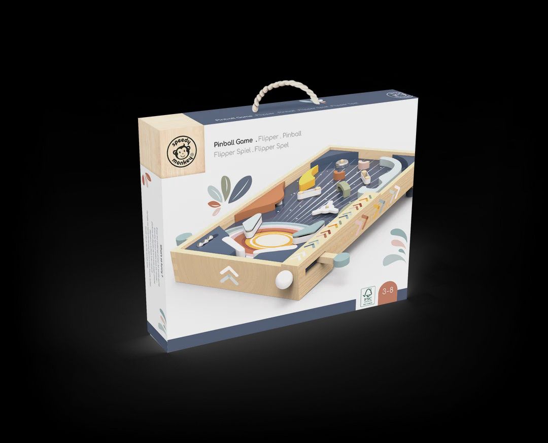 Speedy Monkey Pinball Game