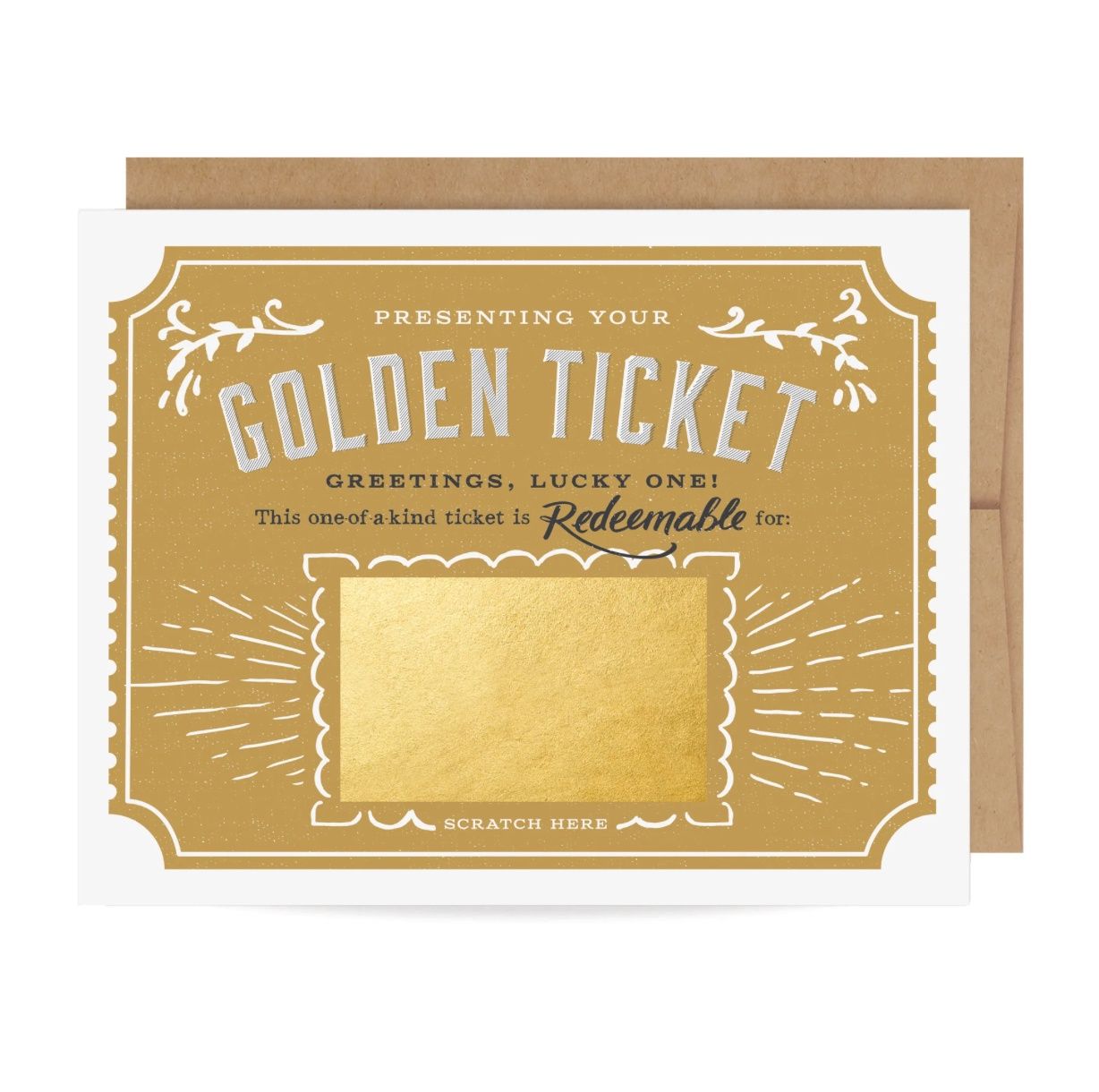 Golden Ticket Scratch Off - GCE021