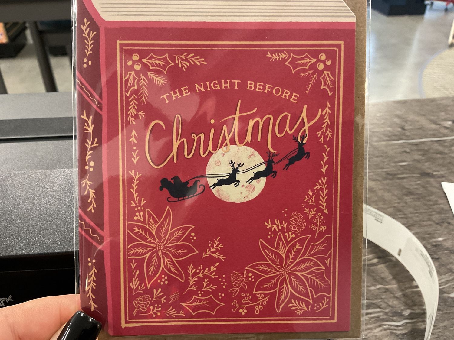 The Night Before Christmas Card - GCV011
