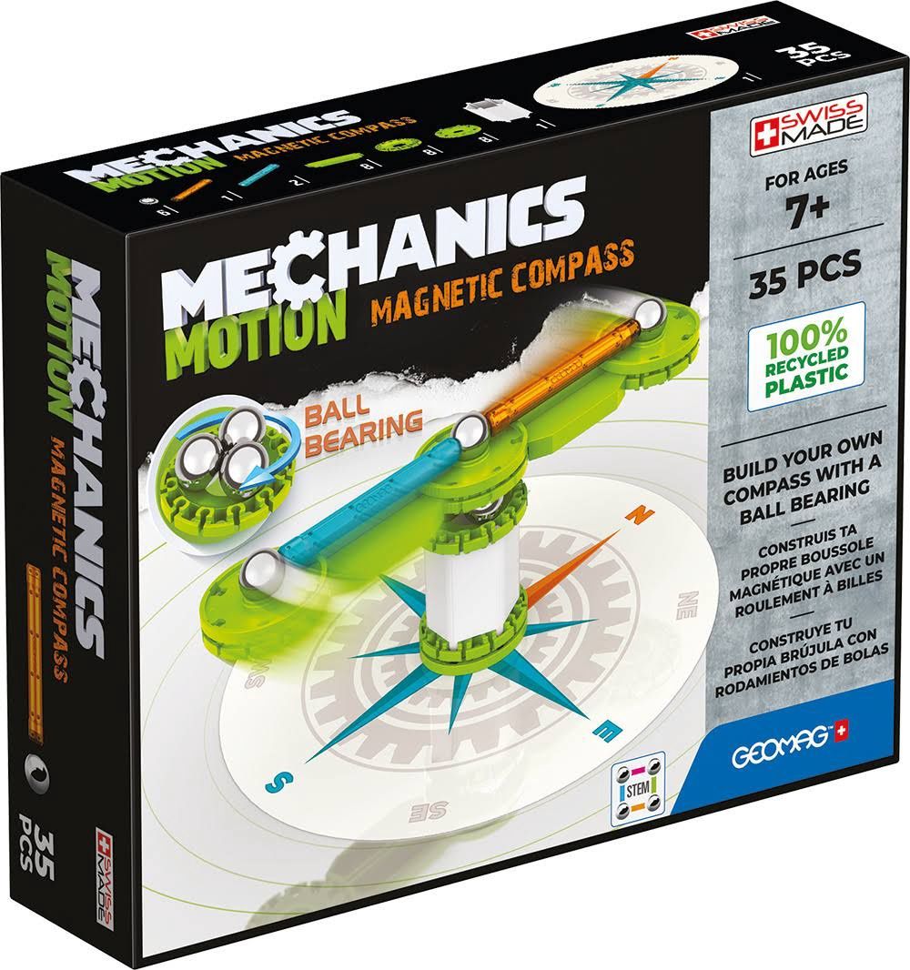 Mechanics Compass Recycled 35 pcs-766