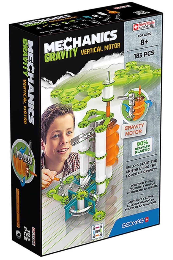 Mechanics Gravity Vertical Motor 183PCS  -764