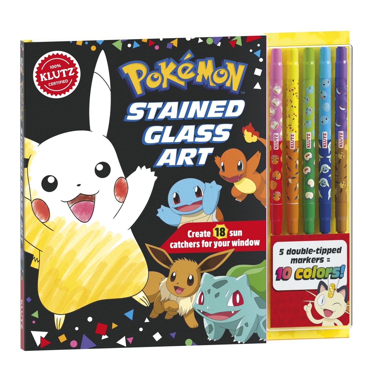 Klutz-POKEMON STAINED GLASS ART #754139