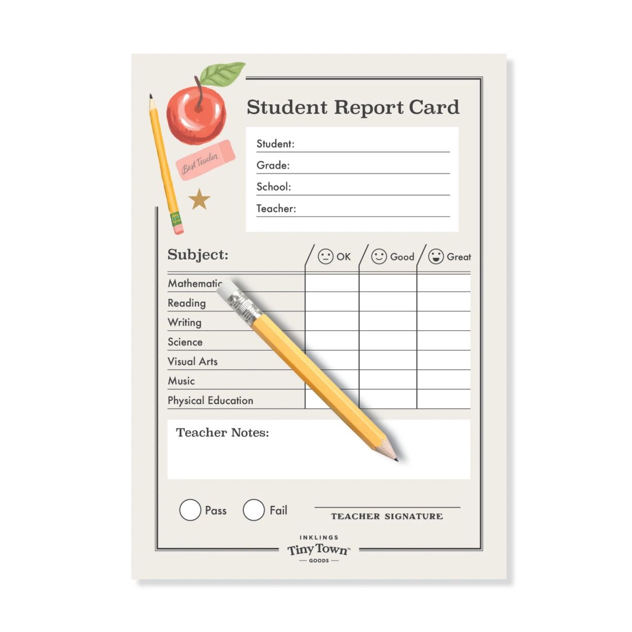 Report Card Tiny Town - NP08