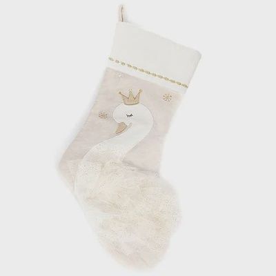 Mon-Ami SWAN PRINCESS CHRISTMAS STOCKING-89094