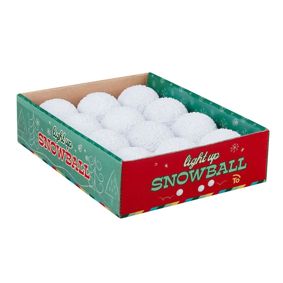 Toysmith Holiday Light Up Snowball #6953