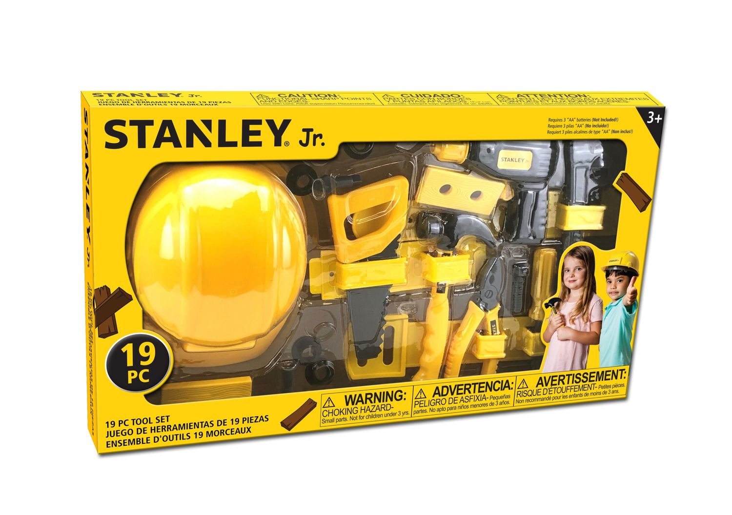 Stanley Jr. 19 Piece Pretend Play Tool #4234