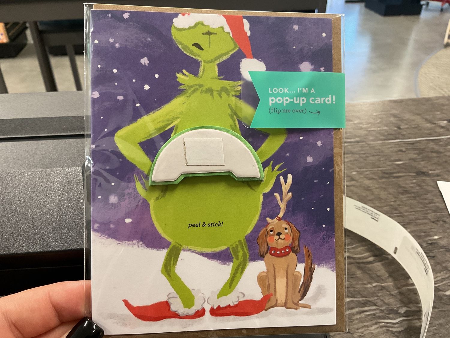 Pop Up Card Mean One - GCP082