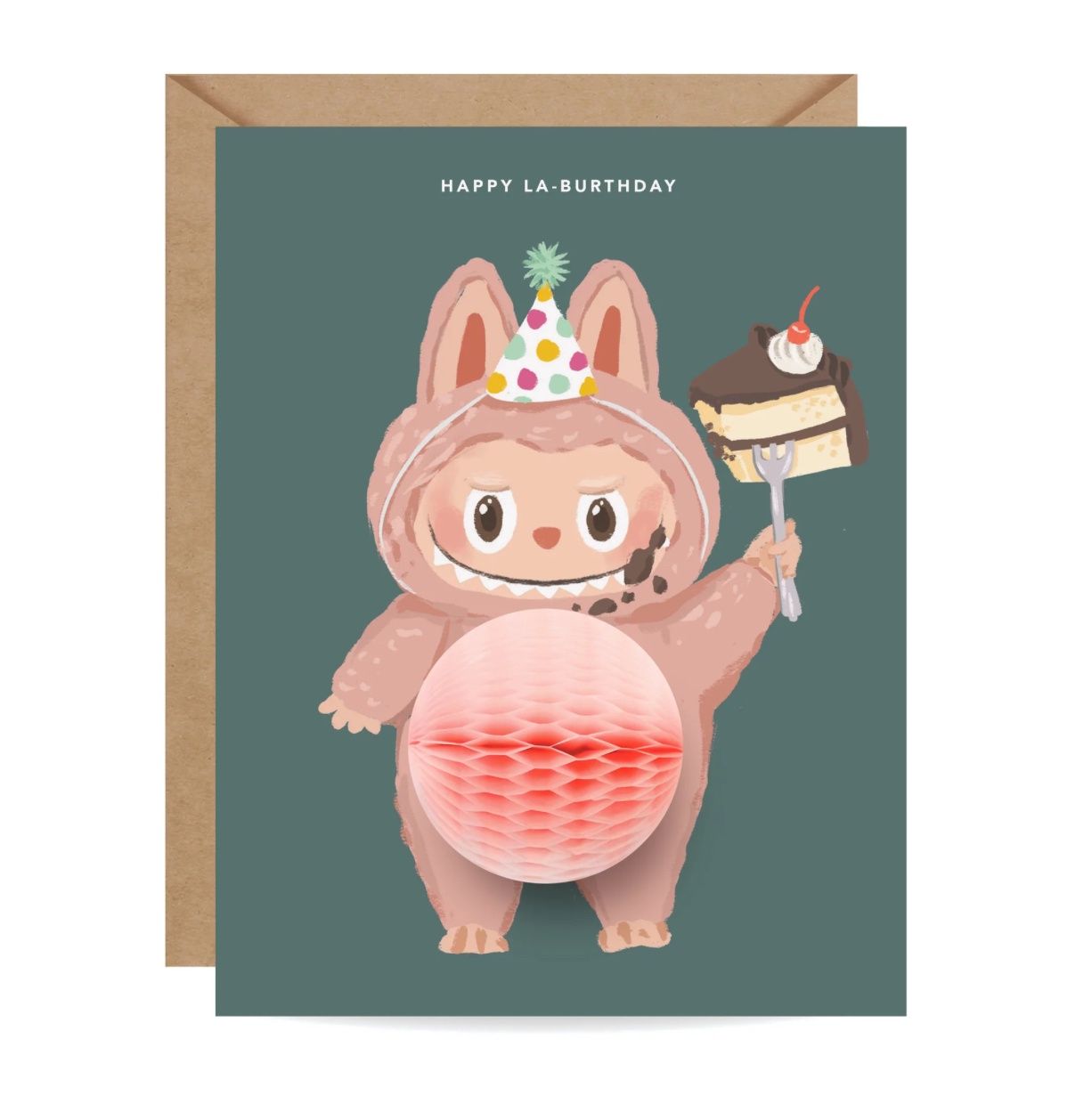 Pop-up Card - Happy Laburthday - GCP093