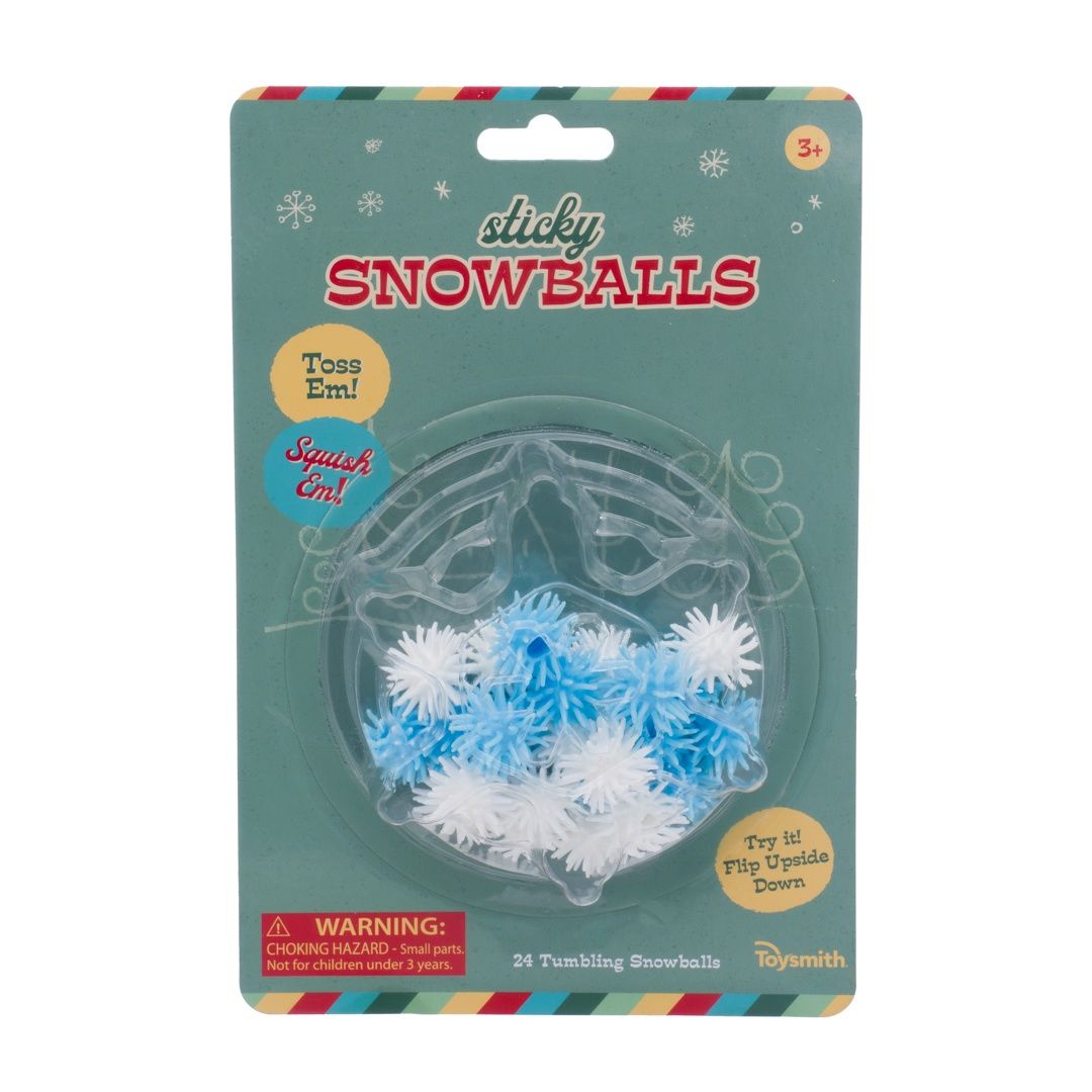 Toysmith Holiday Sticky Snowball Fight #6901