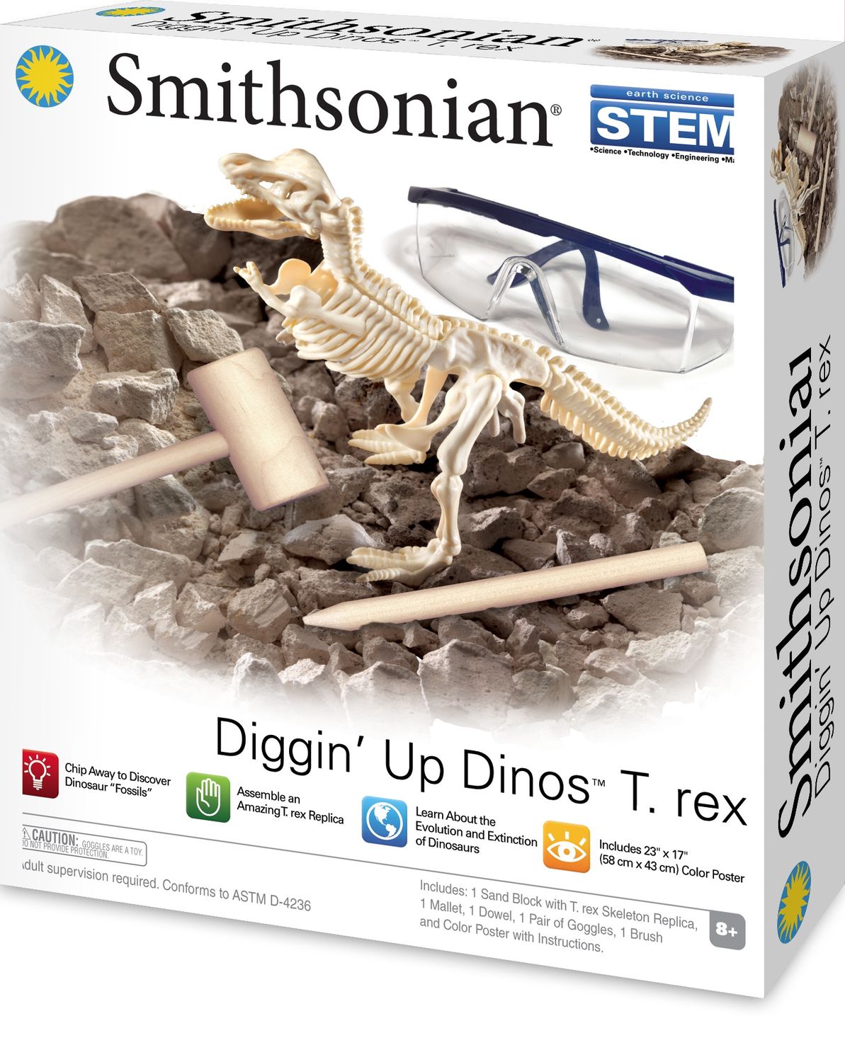 Smithsonian Diggin' Up Dinosaurs T-Rex #7395