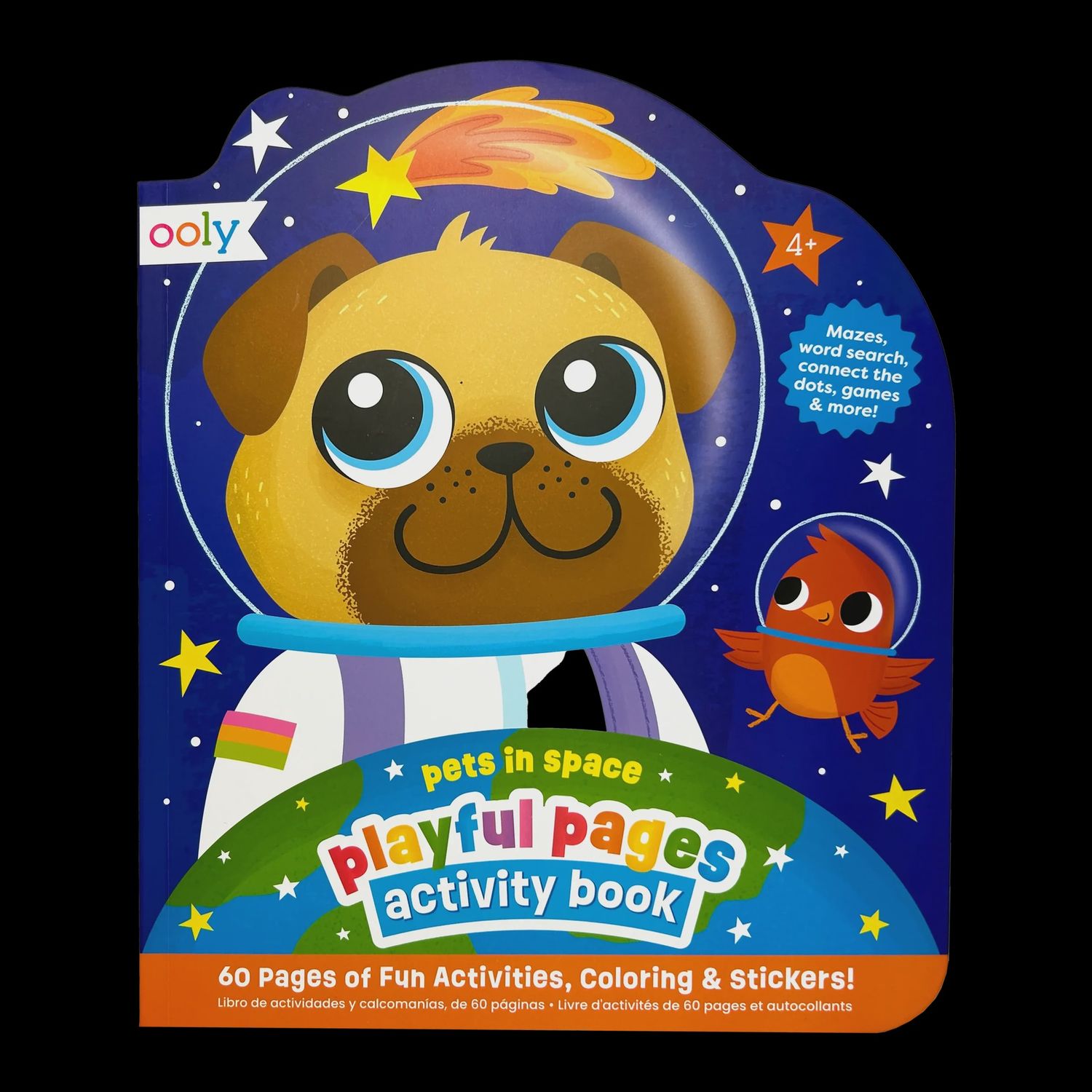 OOLY-Playful Pages-Activity Book-Pets In Space