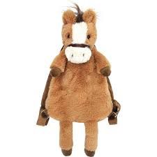 TRUFFLES HORSE PLUSH BACKPACK - BP1006
