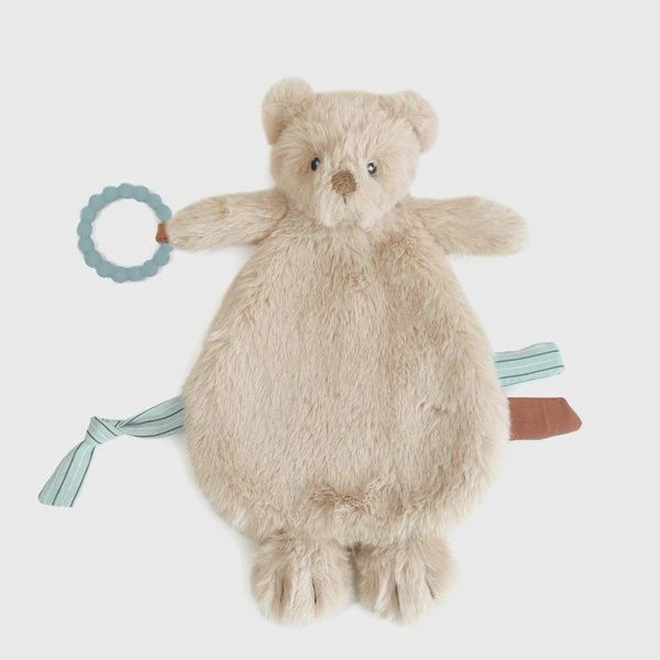BEAR TEETHER SECURITY BLANKET - SB1046