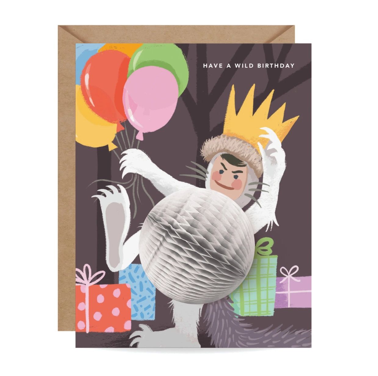 Pop-up Card - Wild Birthday Card - GCP086
