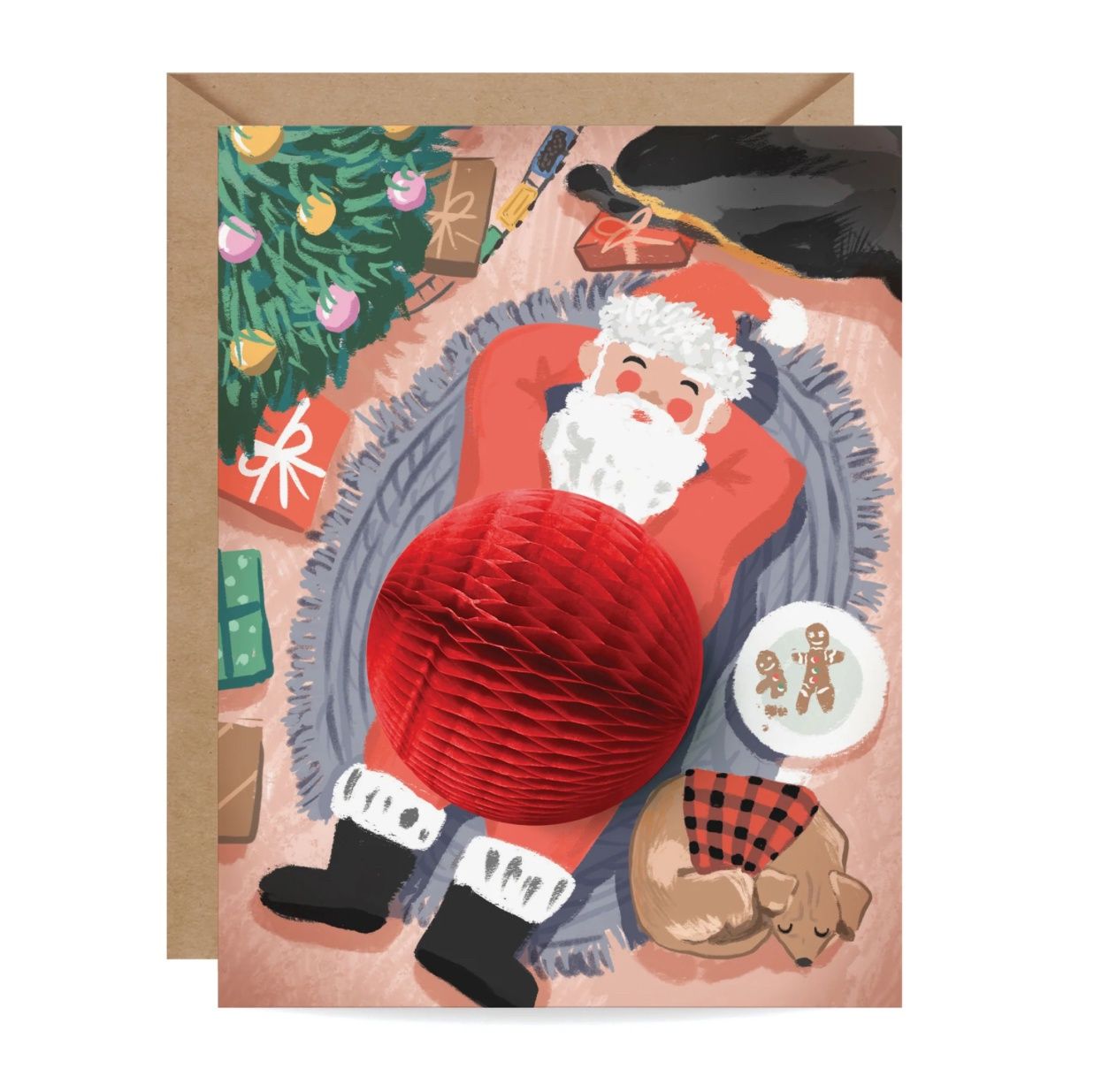Pop-up Card - Santa Cookie Break - GCP080