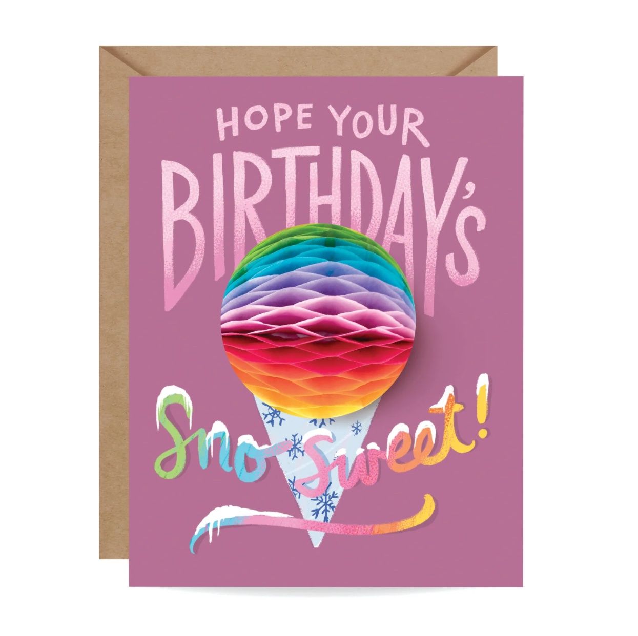 Pop-up Card - Sno Cone - GCP069