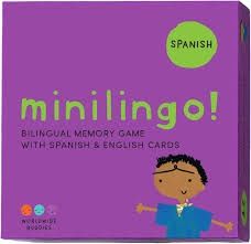 Minilingo Spanish / English Bilingual Flashcards #9798986657516