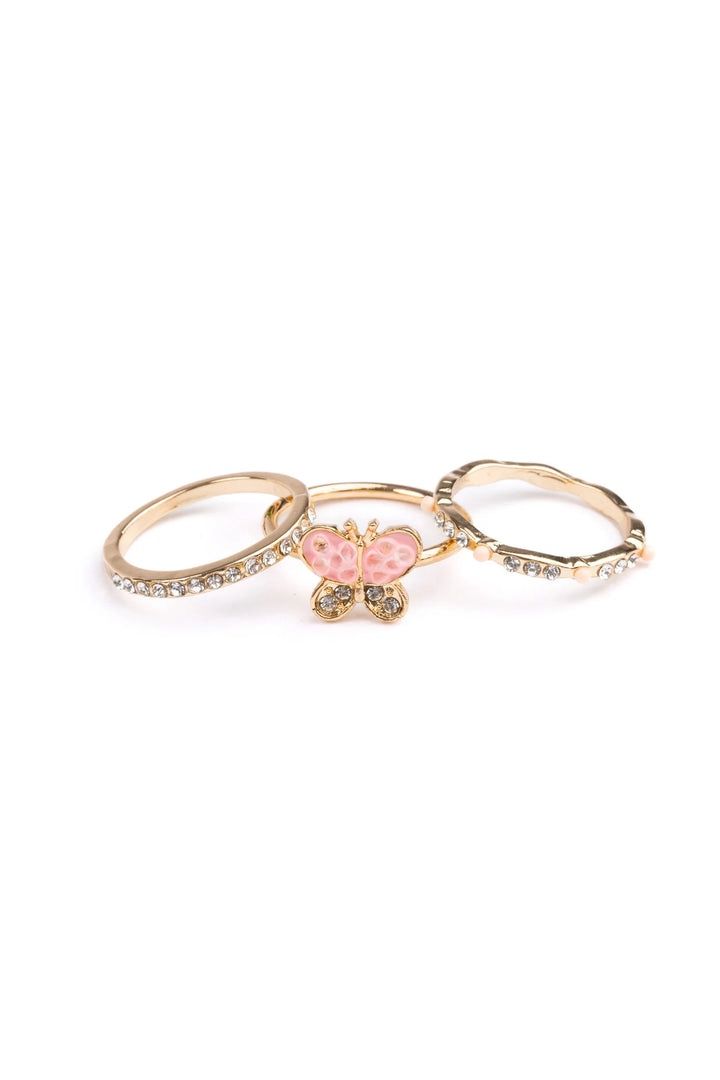 Butterfly Garden Rings 3pc #92002