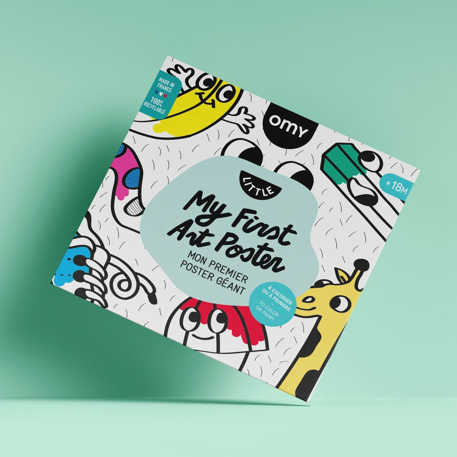 OMY- My First Art Giant Coloring Poster-POS93