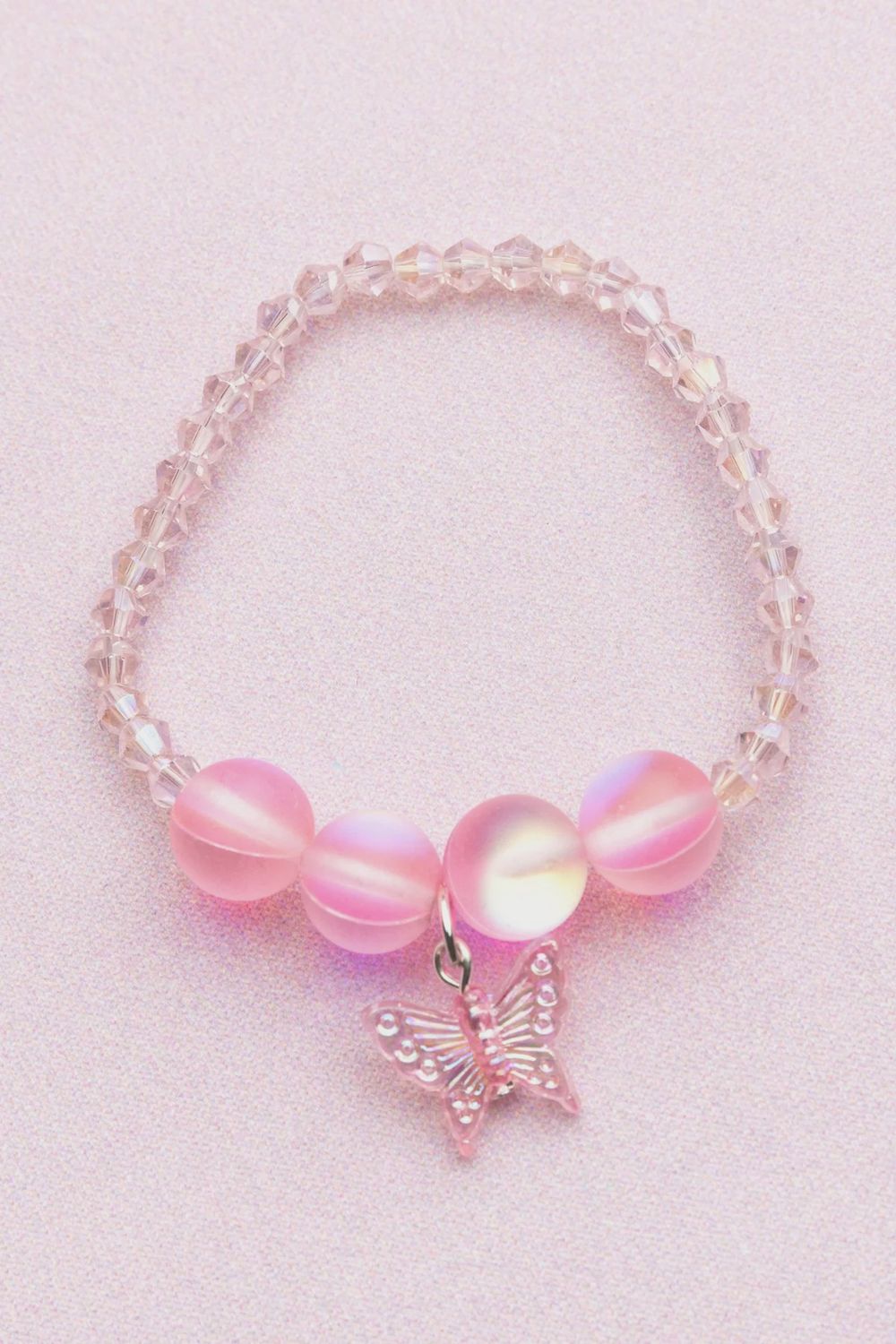 Halo Pink Crystal Bracelet #90015