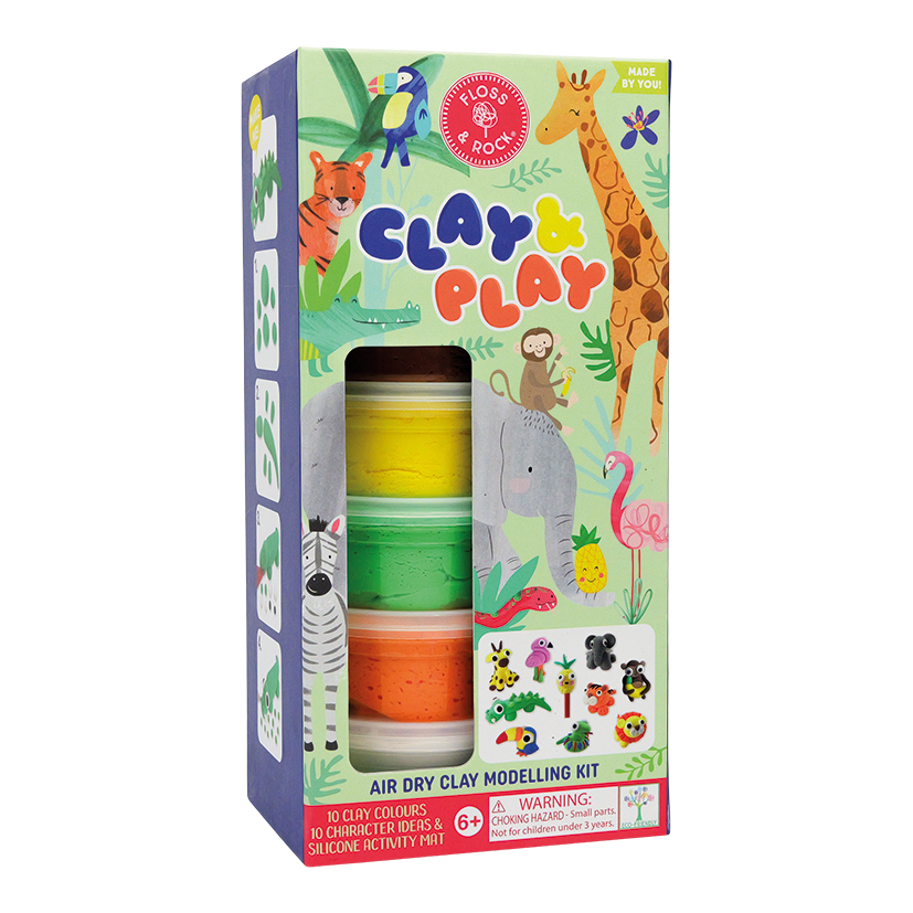 Floss &amp; Rock Jungle Clay &amp; Play 50P6137