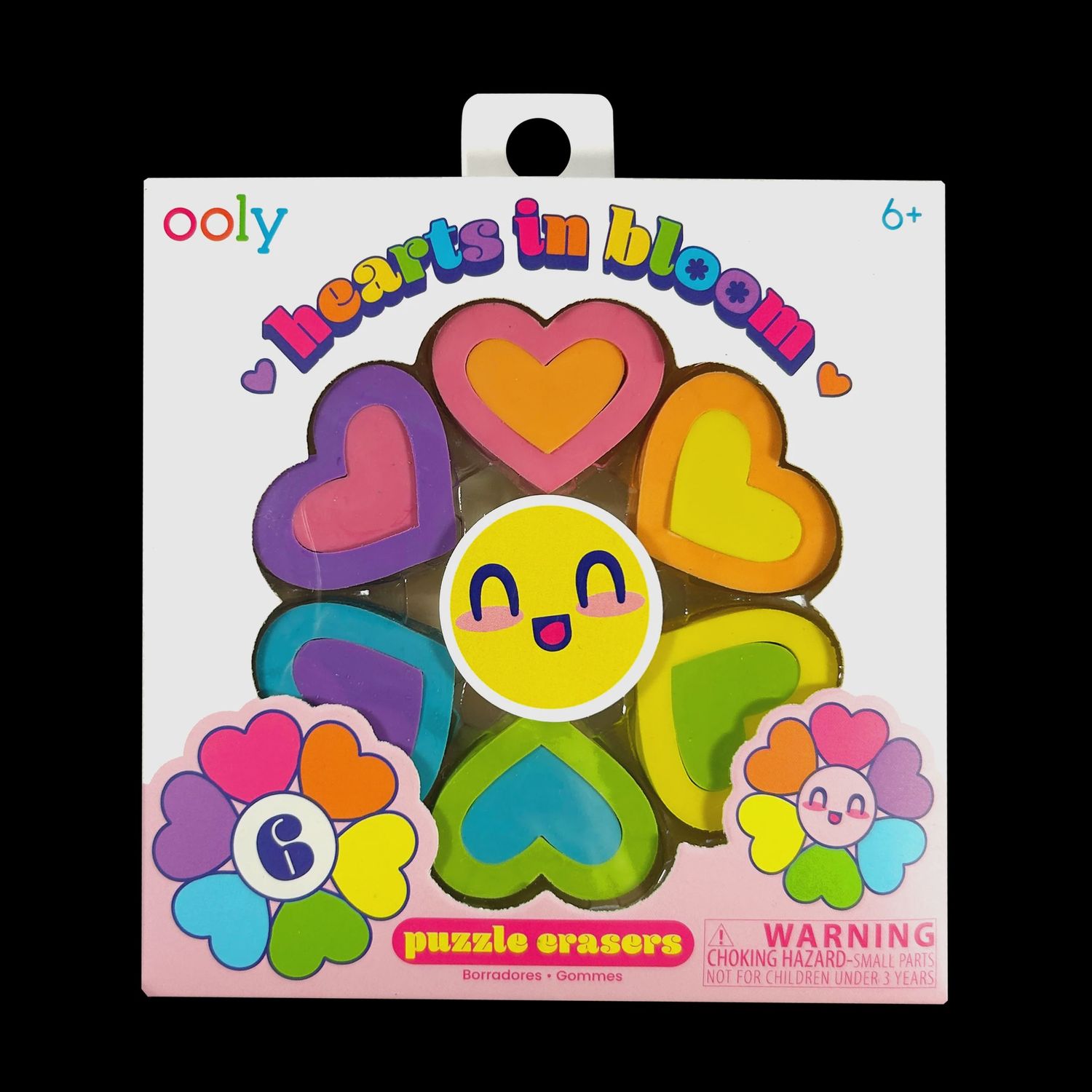 Hearts in bloom erasers #112-141