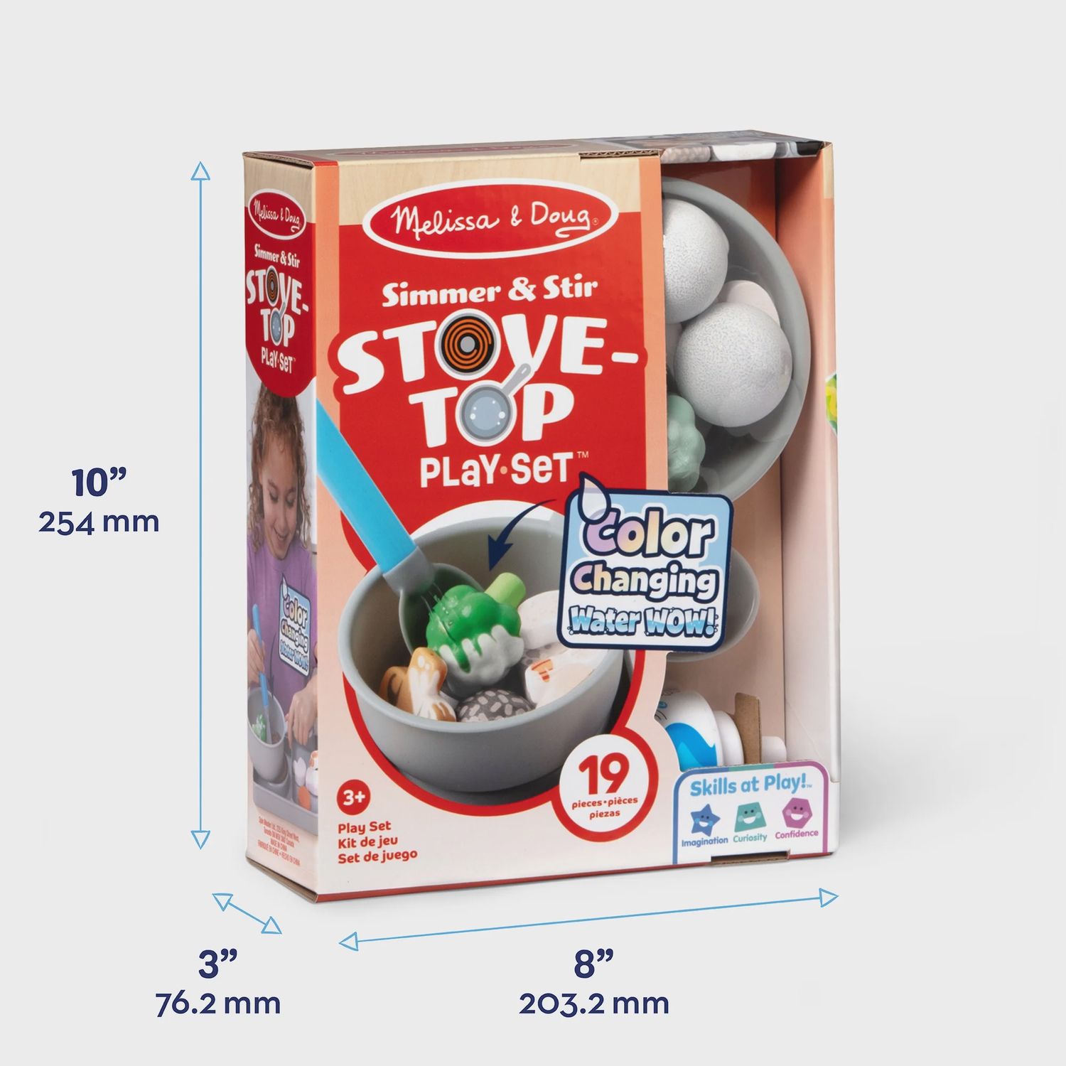Melissa &amp; Doug Simmer &amp; Stir Color Stove Top- 7251241