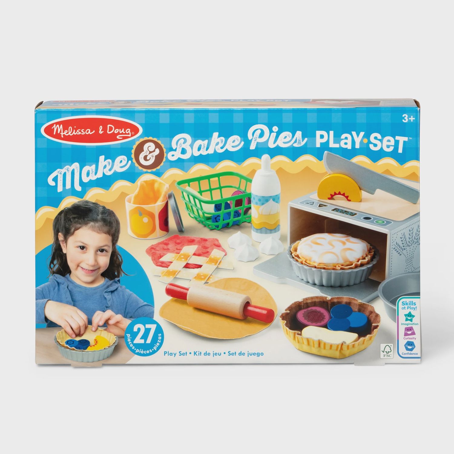 Melissa &amp; Doug Make &amp; Bake Pie Play Set 7251339