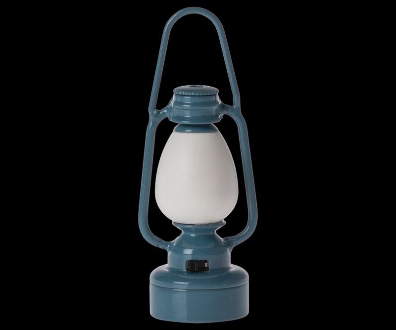 Maileg - Vintage Lantern, Mouse, Blue #11-4123-01