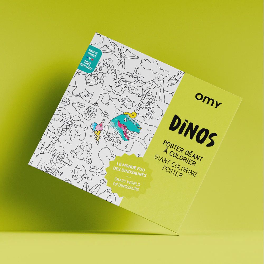 OMY-Dino’s Giant Art Poster-POS31