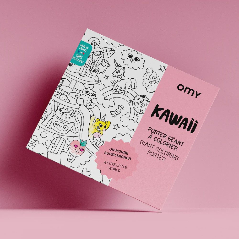 OMY- Kawaii Giant Coloring Poster-POS67