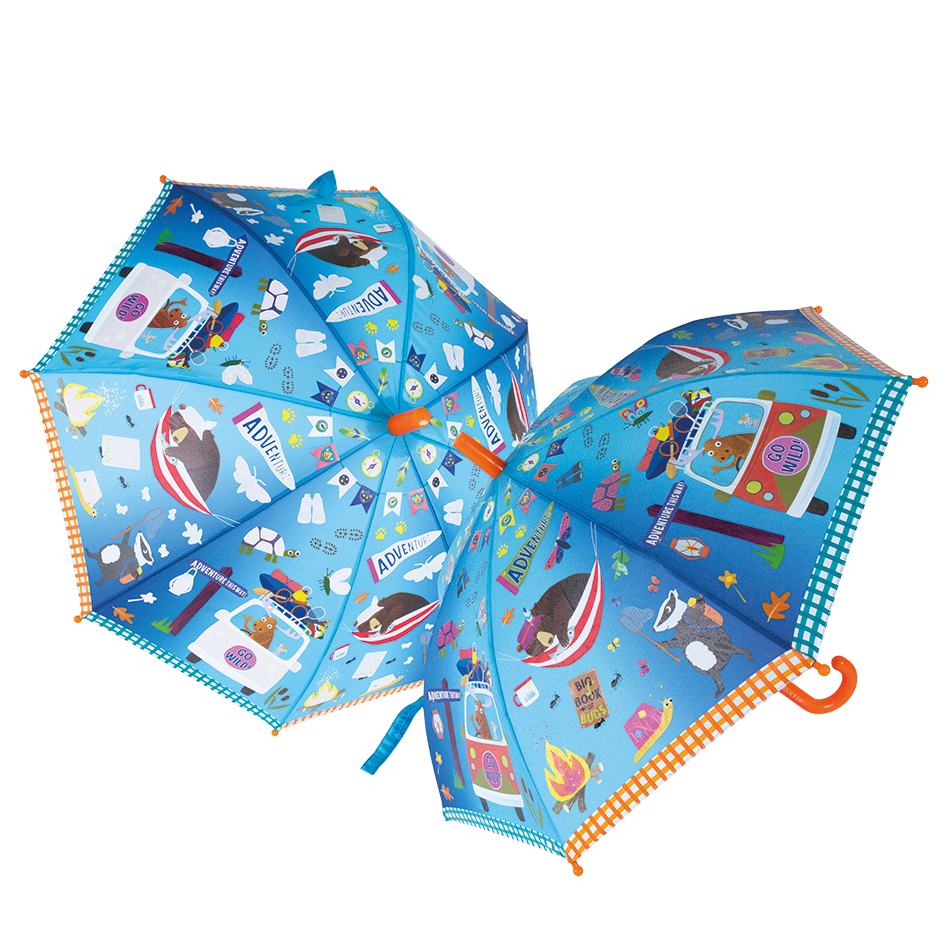 Floss &amp; Rock Adventure Color Changing Umbrella 49P6058