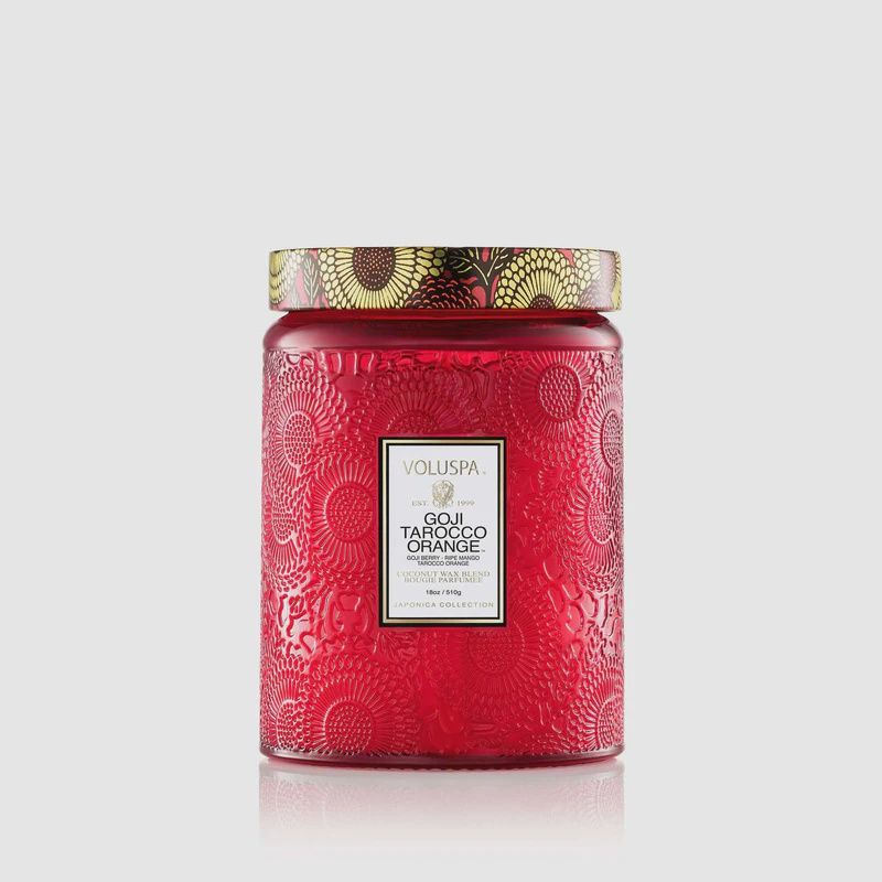 Voluspa- Goji Tarocco Orange 18oz Large Jar #7231