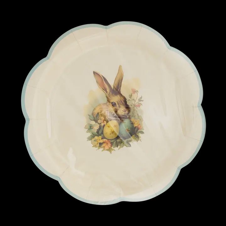 Faire - Vintage Easter Paper Plate #VES1040