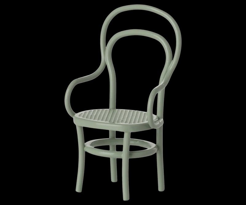 Maileg - Vintage Chair, Mouse, Mint #11-5131-01