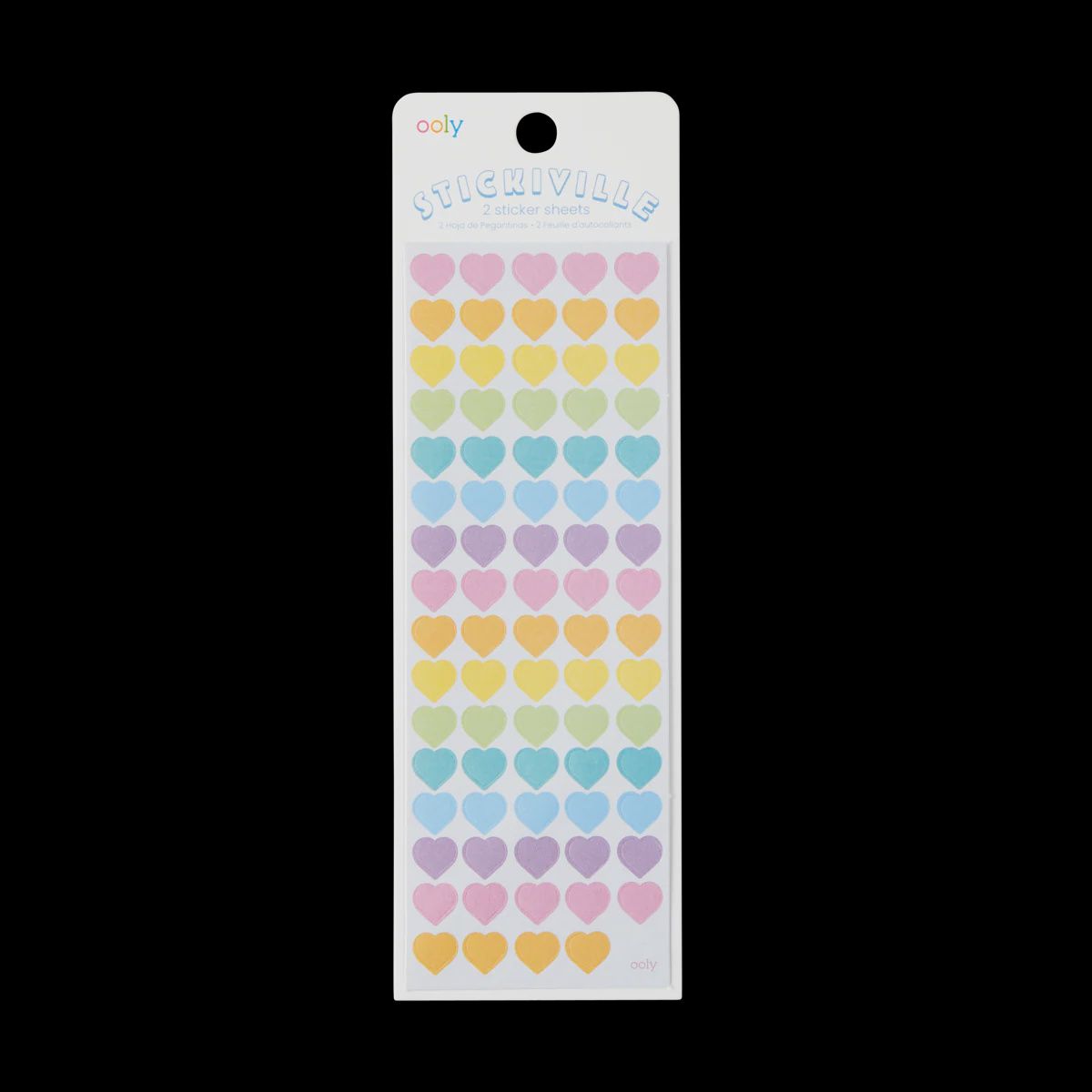 Stickiville skinny stickers mini hearts #120-134